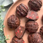 chocolate strawberry truffles